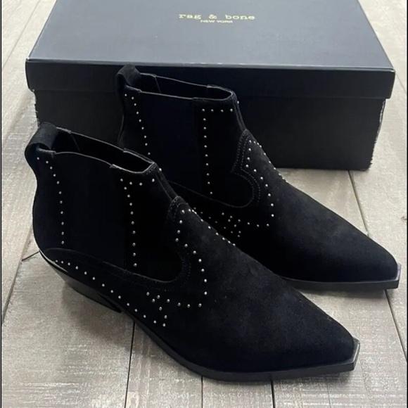 Rag & Bone Westin Women Boot in Black - Picture 1 of 13